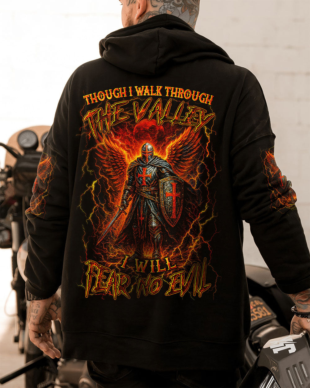 I Will Fear No Evil Men's All Over Print Shirt - Trunx141414