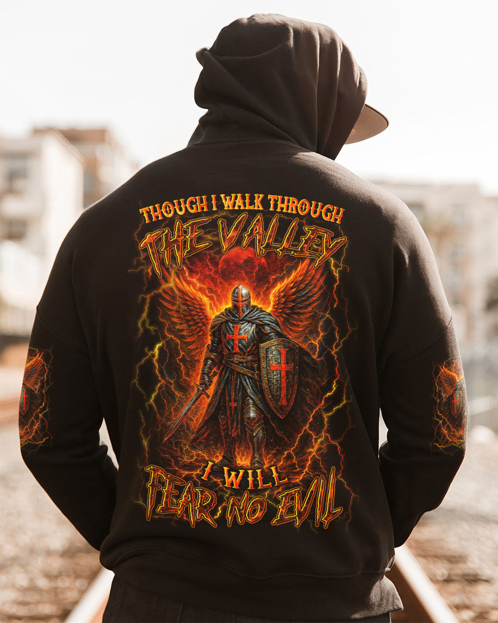 I Will Fear No Evil Men's All Over Print Shirt - Trunx141414