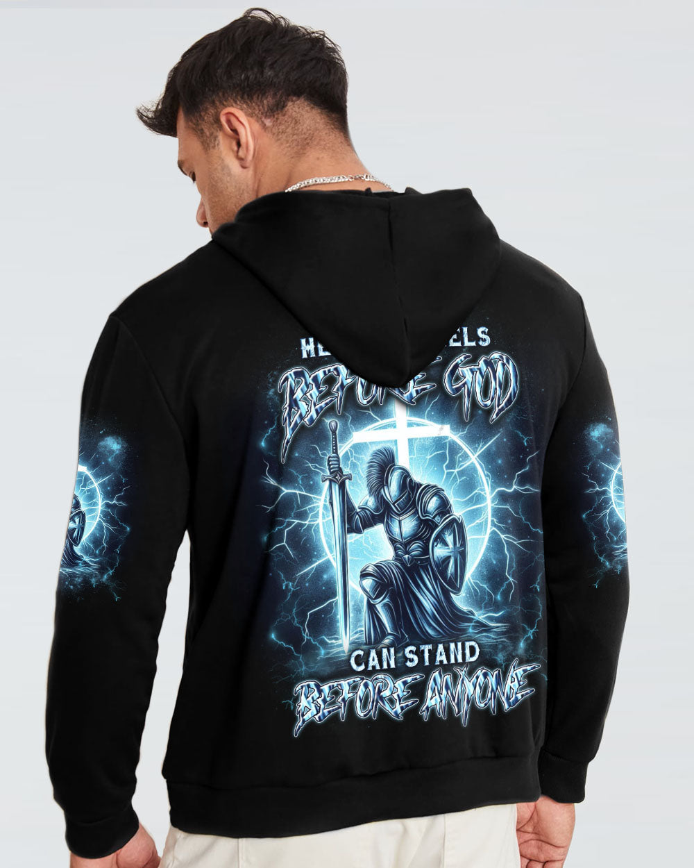 He Who Kneels Before God Warrior Men's All Over Print Shirt - Trunx439062
