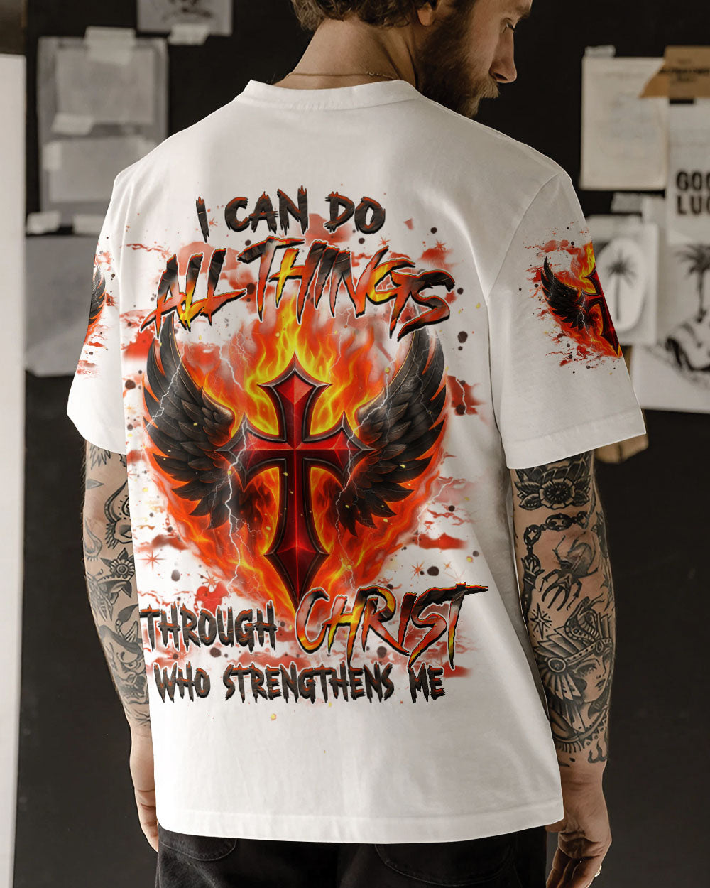 I Can Do All Things Men's All Over Print Shirt - Trunx376938
