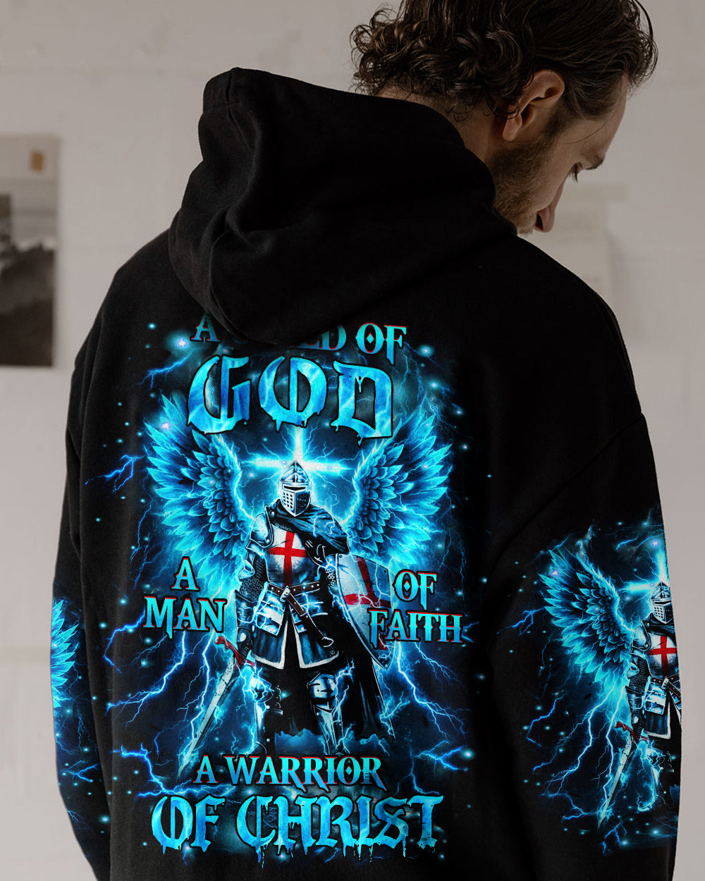 A Warrior Of Christ Men's All Over Print Shirt - Trunx954537