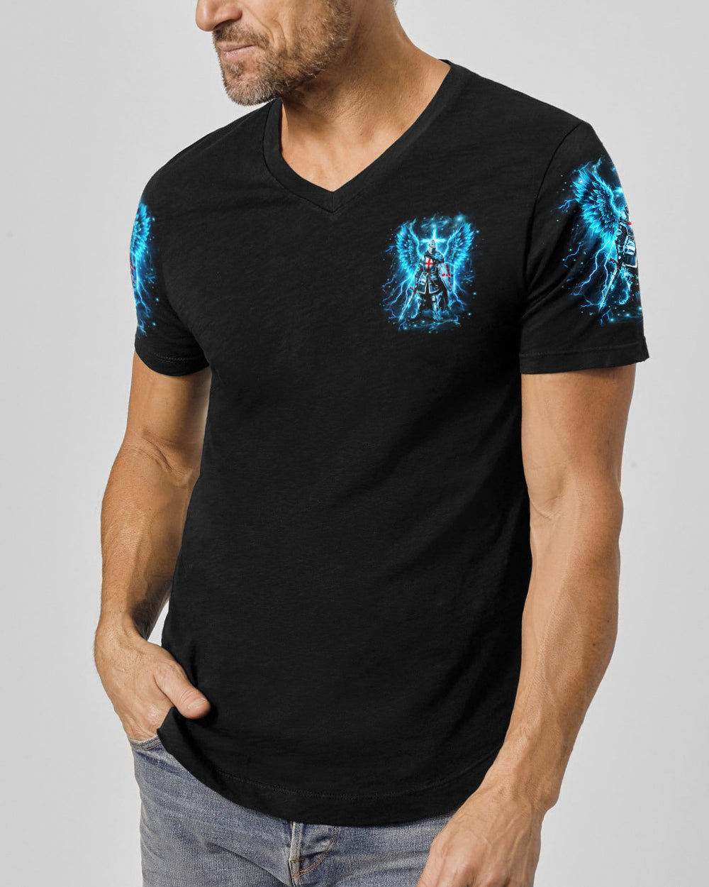 A Warrior Of Christ Men's All Over Print Shirt - Trunx954537