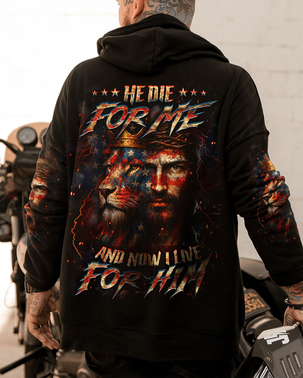 He Died For Me Men's All Over Print Shirt - Trunx177767