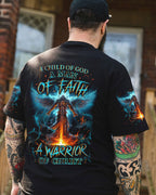 A Child Of God A Man Of Faith Men's All Over Print Shirt - Trunx416476