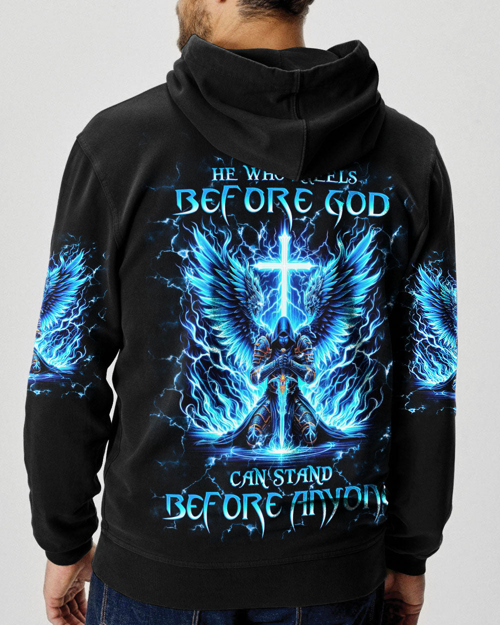 He Who Kneels Before God Warrior Men's All Over Print Shirt - Trunx192093