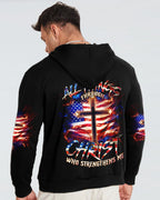 I Can Do All Things Through Christ Cross Flag Men's All Over Print Shirt - Trunx345685