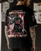 A Christian Man Without Prayer Warrior Men's All Over Print Shirt - Trunx495552