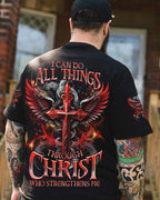 I Can Do All Things Cross Wings Men's All Over Print Shirt - Trunx482323