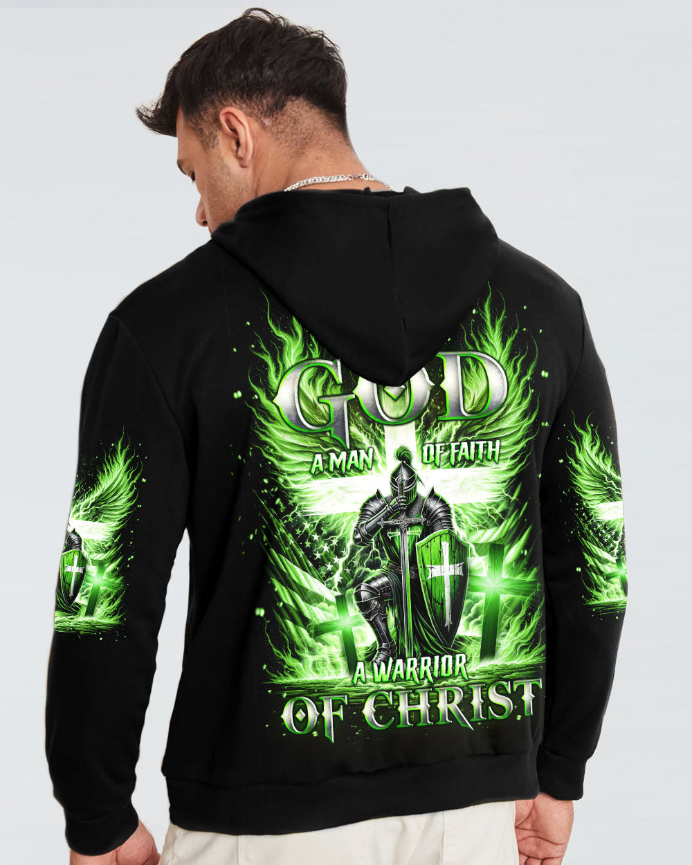 A Warrior Of Christ Men's All Over Print Shirt - Trunx829886