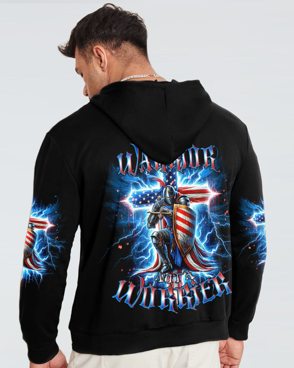 Be A Warrior Not A Worrier Men's All Over Print Shirt - Trunx344705