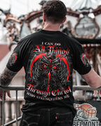 I Can Do All Things Cross Wings Men's All Over Print Shirt - Trunx355873