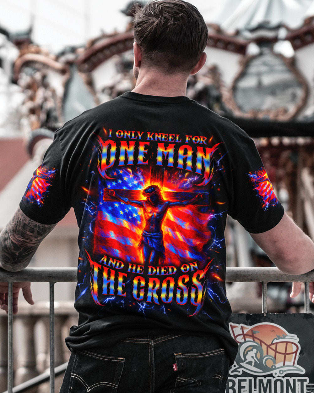I Only Kneel For One Man Men's All Over Print Shirt - Trunx350365