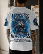 Don't Mistake Meekness Lion Men's All Over Print Shirt - Trunx596198