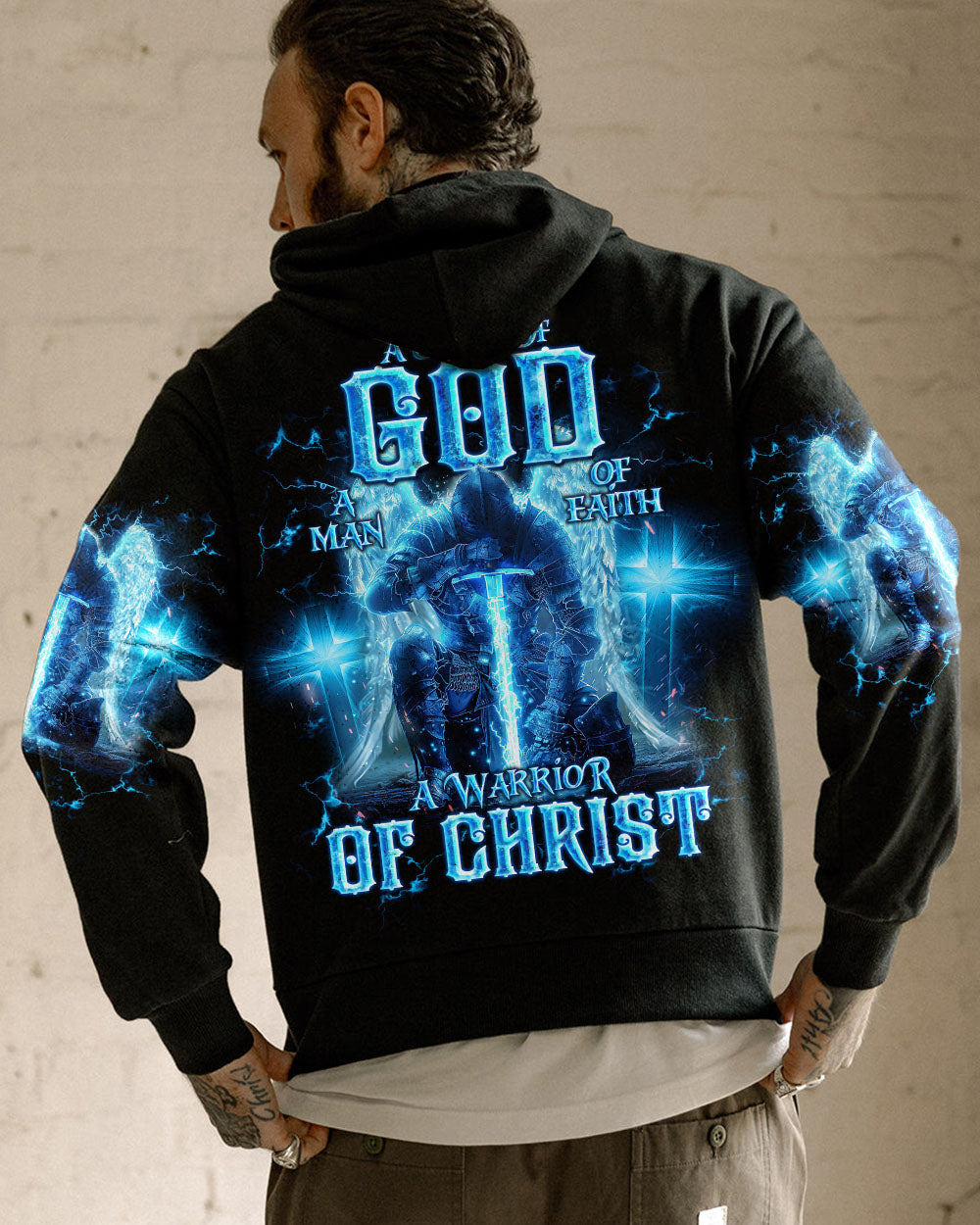 A Warrior Of Christ Men's All Over Print Shirt - Trunx170147