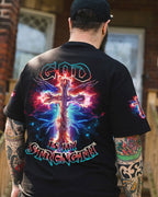 God Is My Strength Men's All Over Print Shirt - Trunx697630