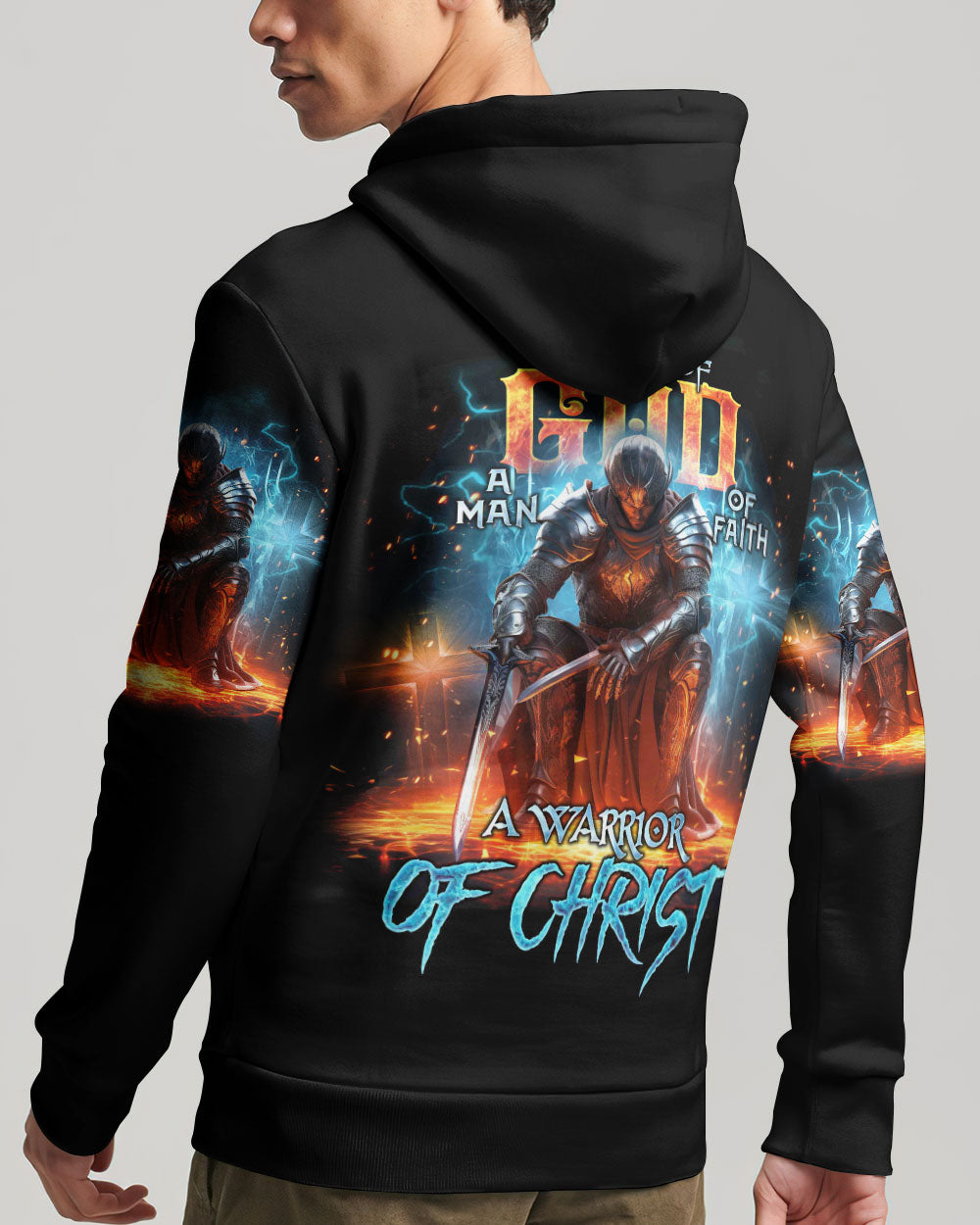 A Warrior Of Christ Men's All Over Print Shirt - Trunx192091