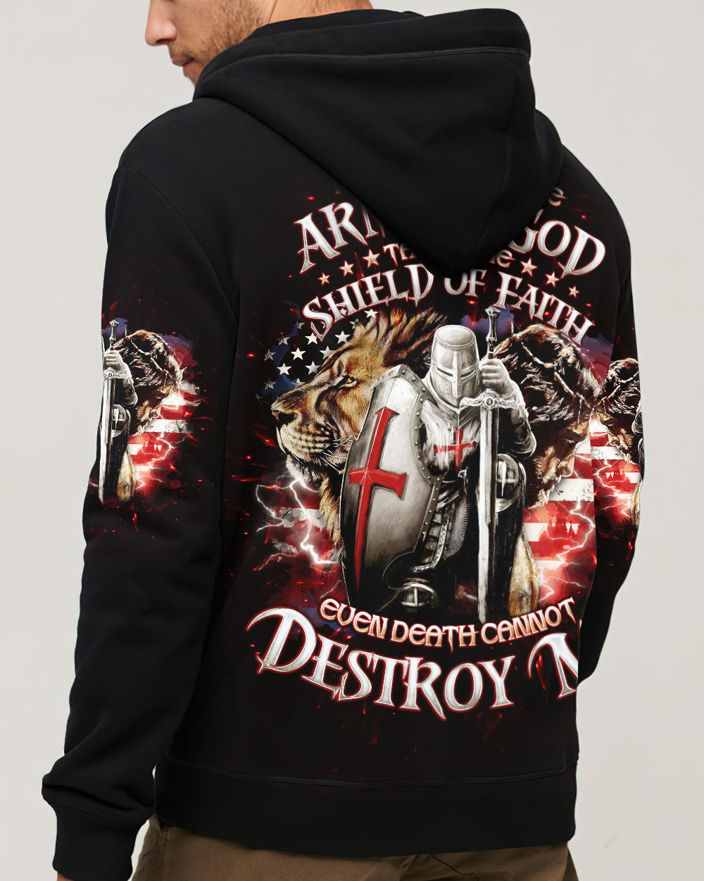 I Am A Warrior In The Army Of God Men's All Over Print Shirt - Trunx405918