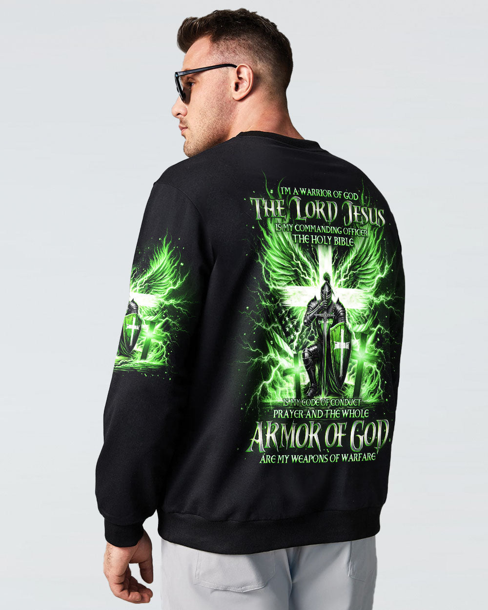I'm A Warrior Of God Men's All Over Print Shirt - Trunx706059