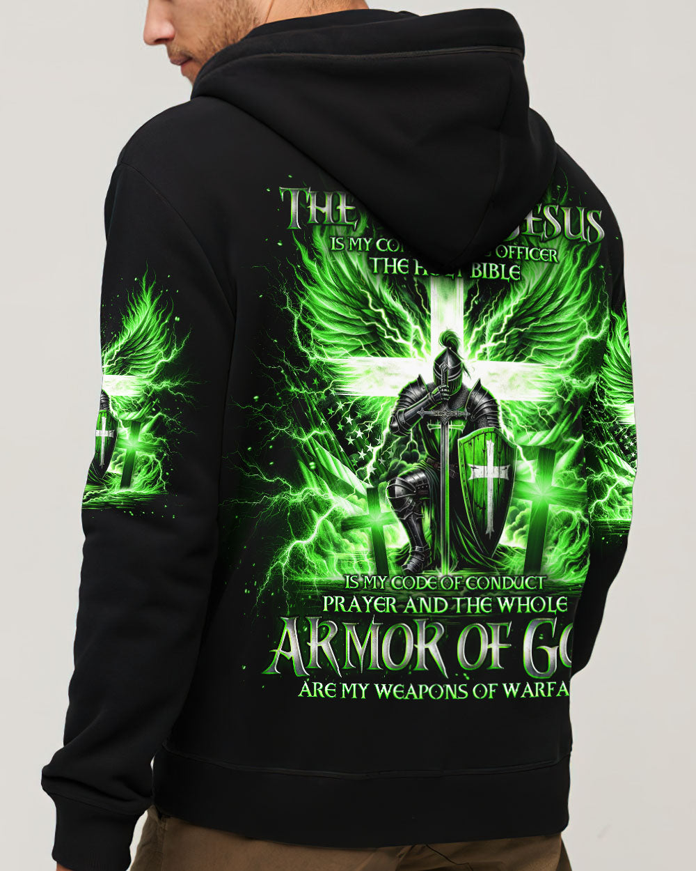 I'm A Warrior Of God Men's All Over Print Shirt - Trunx706059