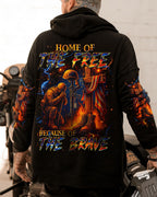 Home Of The Free Veteran Men's All Over Print Shirt - Trunx726385