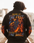 Home Of The Free Veteran Men's All Over Print Shirt - Trunx726385