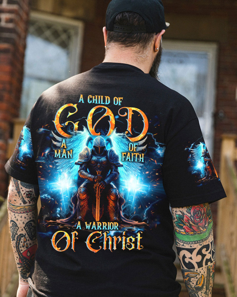 A Warrior Of Christ Men's All Over Print Shirt - Trunx104853