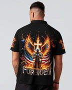 Forgiven Warrior Wings Men's All Over Print Shirt - Trunx261387