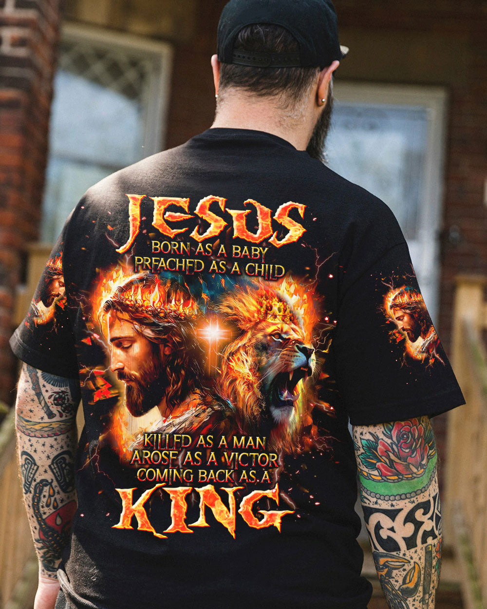Coming Back As A King Men's All Over Print Shirt - Trunx458968