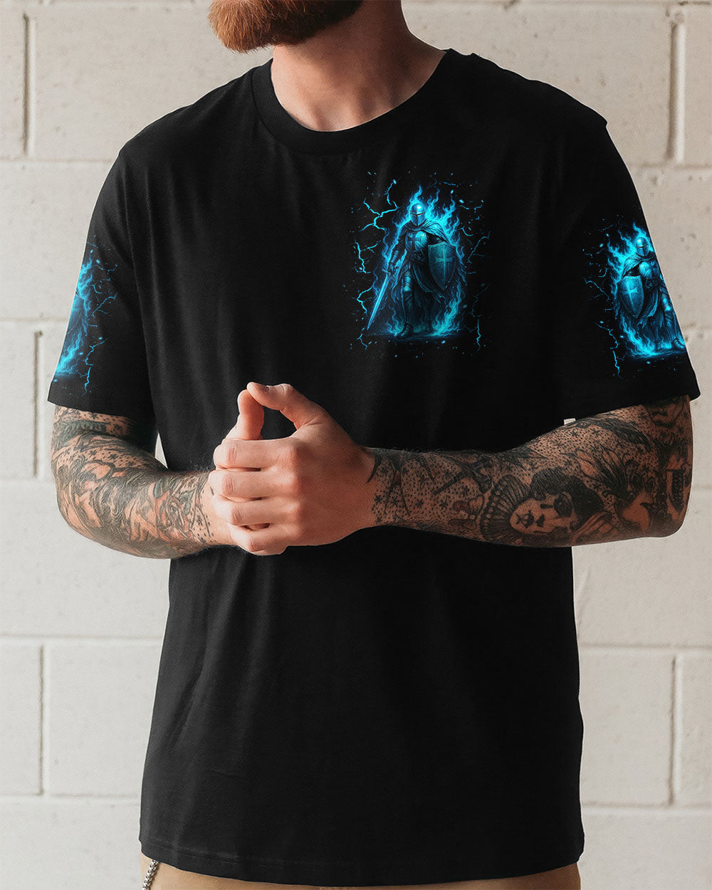 I Don't Know How My Story Ends Warrior Men's All Over Print Shirt - Trunx680747