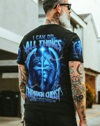 I Can Do All Things Cross Lion Wings Men's All Over Print Shirt - Trunx983769