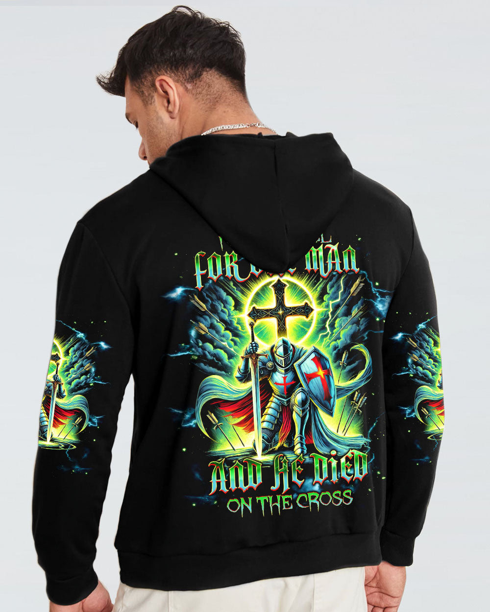 I Only Kneel For One Man Warrior Men's All Over Print Shirt - Trunx995685