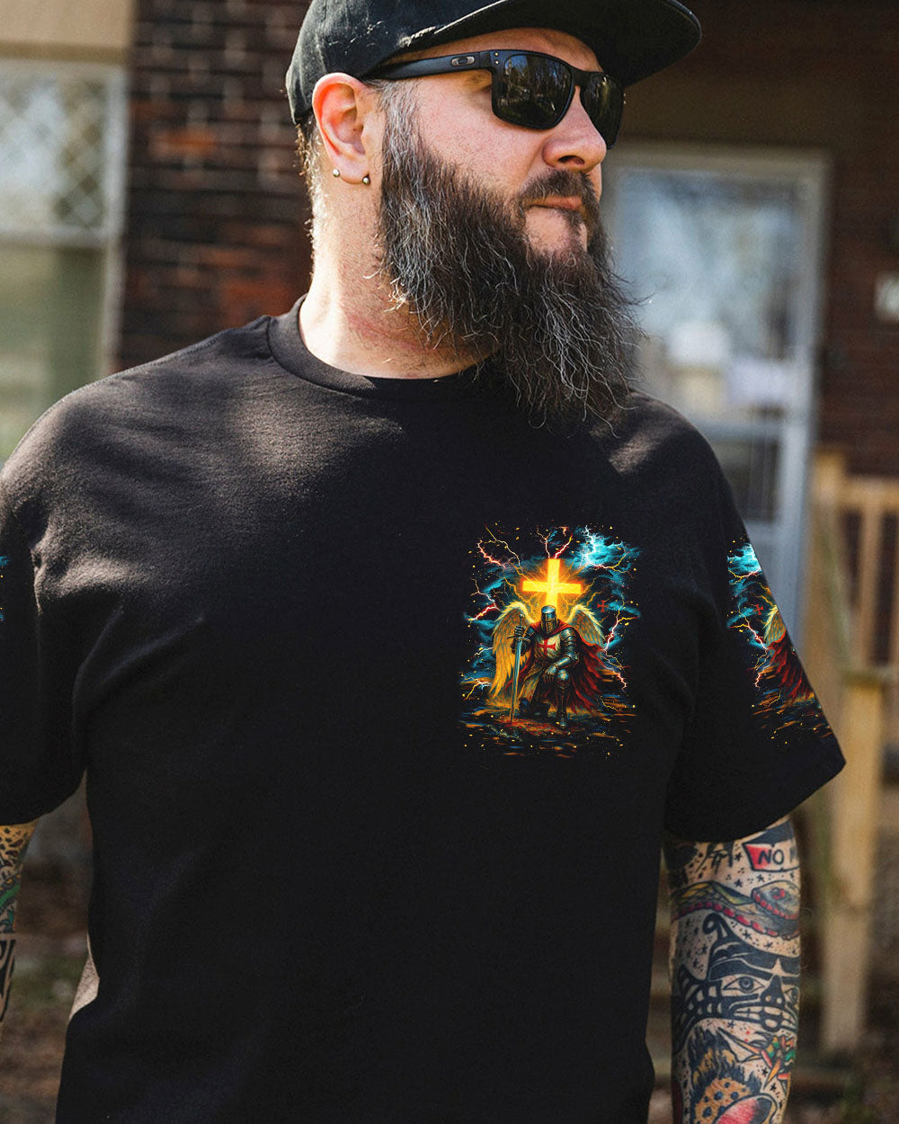 I Don't Know How My Story Ends Warrior Men's All Over Print Shirt - Trunx104197