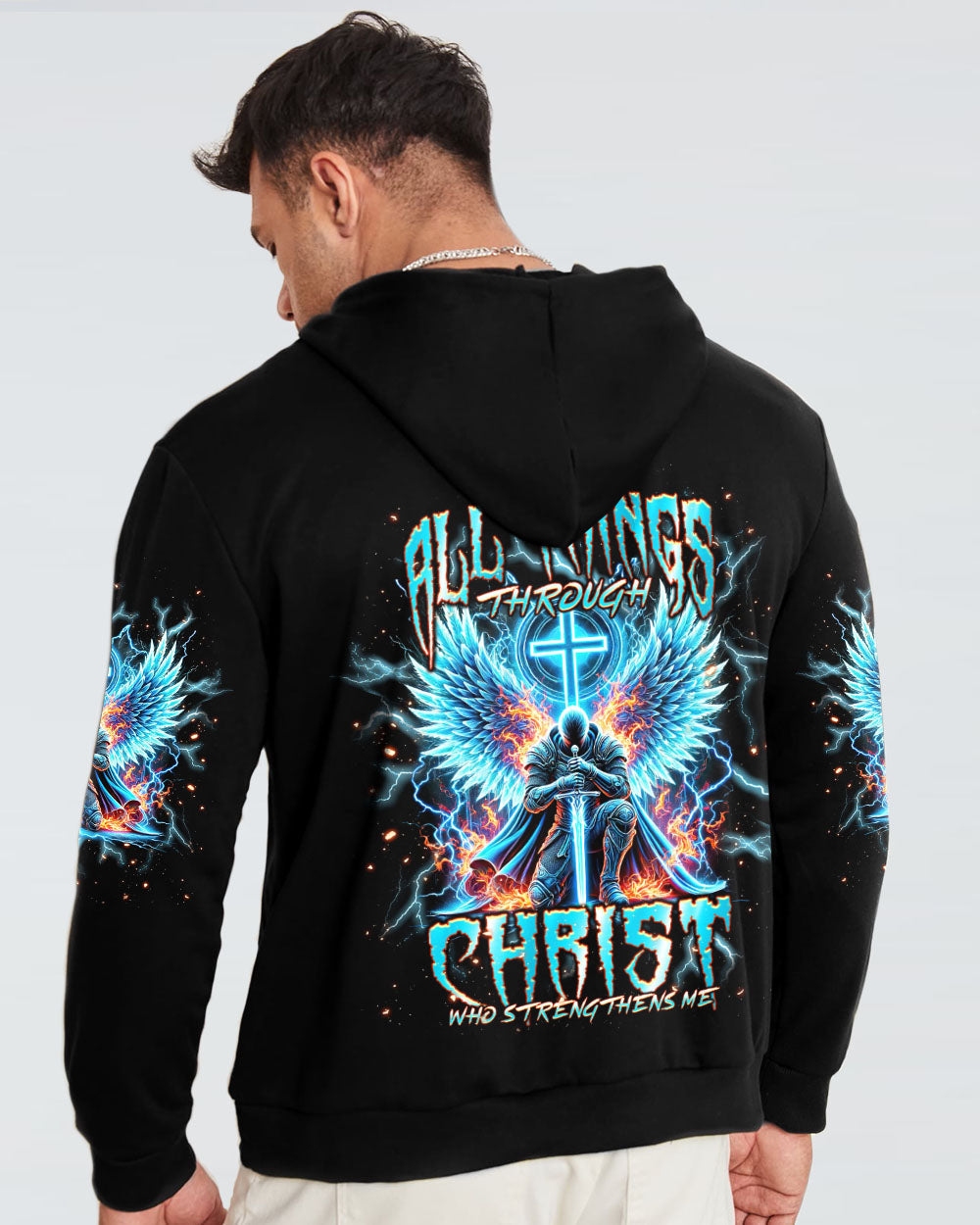 I Can Do All Things Warrior Men's All Over Print Shirt - Trunx540734