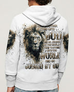 I Would Rather Stand With God Lion Men's All Over Print Shirt - Trunx719110