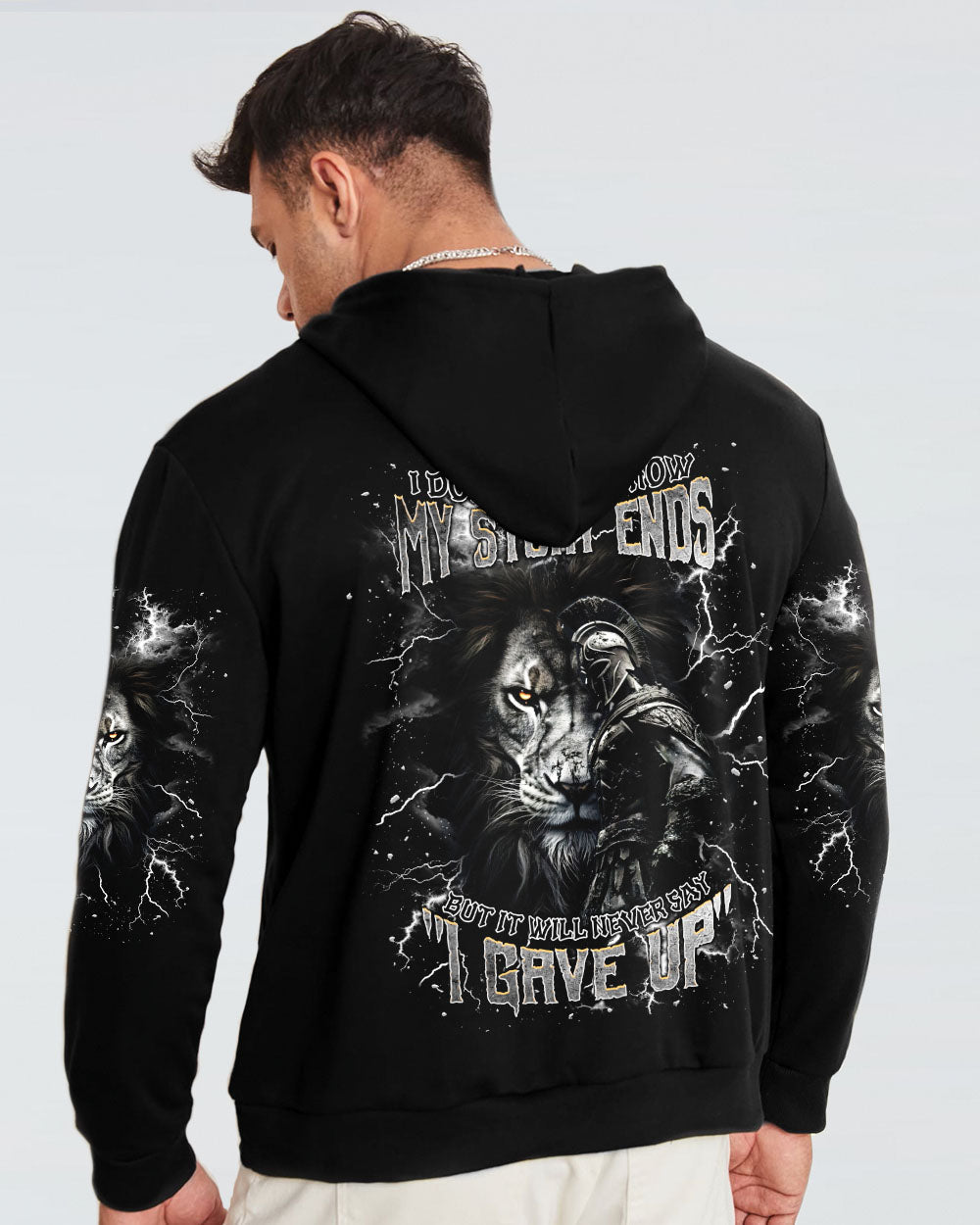 I Don't Know How My Story Ends Warrior Men's All Over Print Shirt - Trunx711649