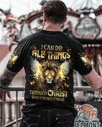 I Can Do All Things Lion Wings Men's All Over Print Shirt - Trunx455684