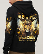 I Can Do All Things Lion Wings Men's All Over Print Shirt - Trunx455684