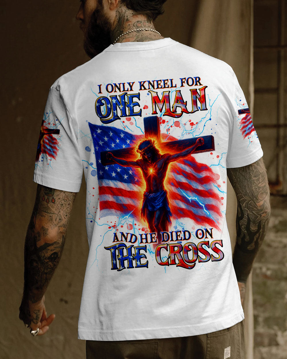 I Only Kneel For One Man Men's All Over Print Shirt - Trunx902197