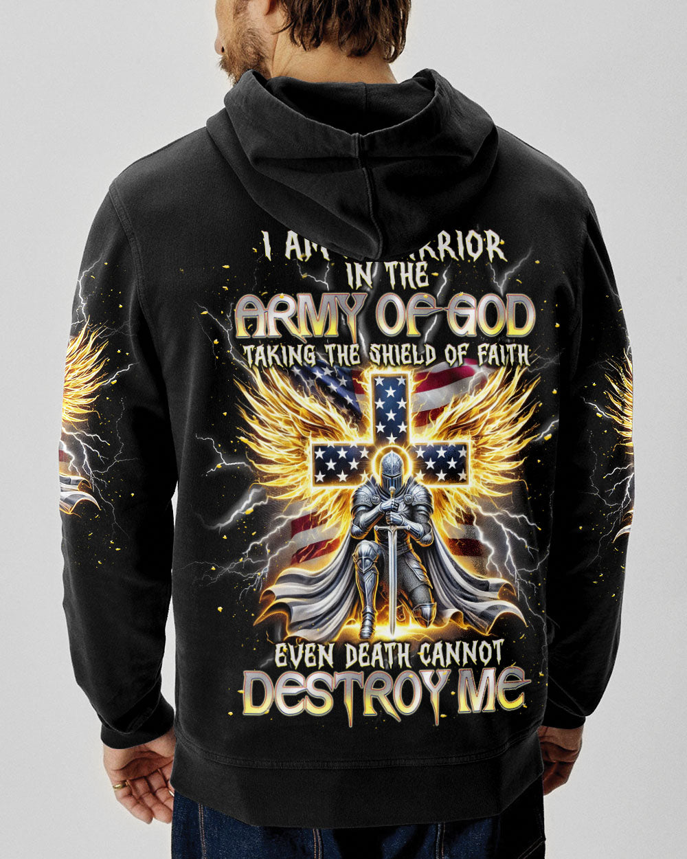 I Am A Warrior In The Army Of God Men's All Over Print Shirt - Trunx332647