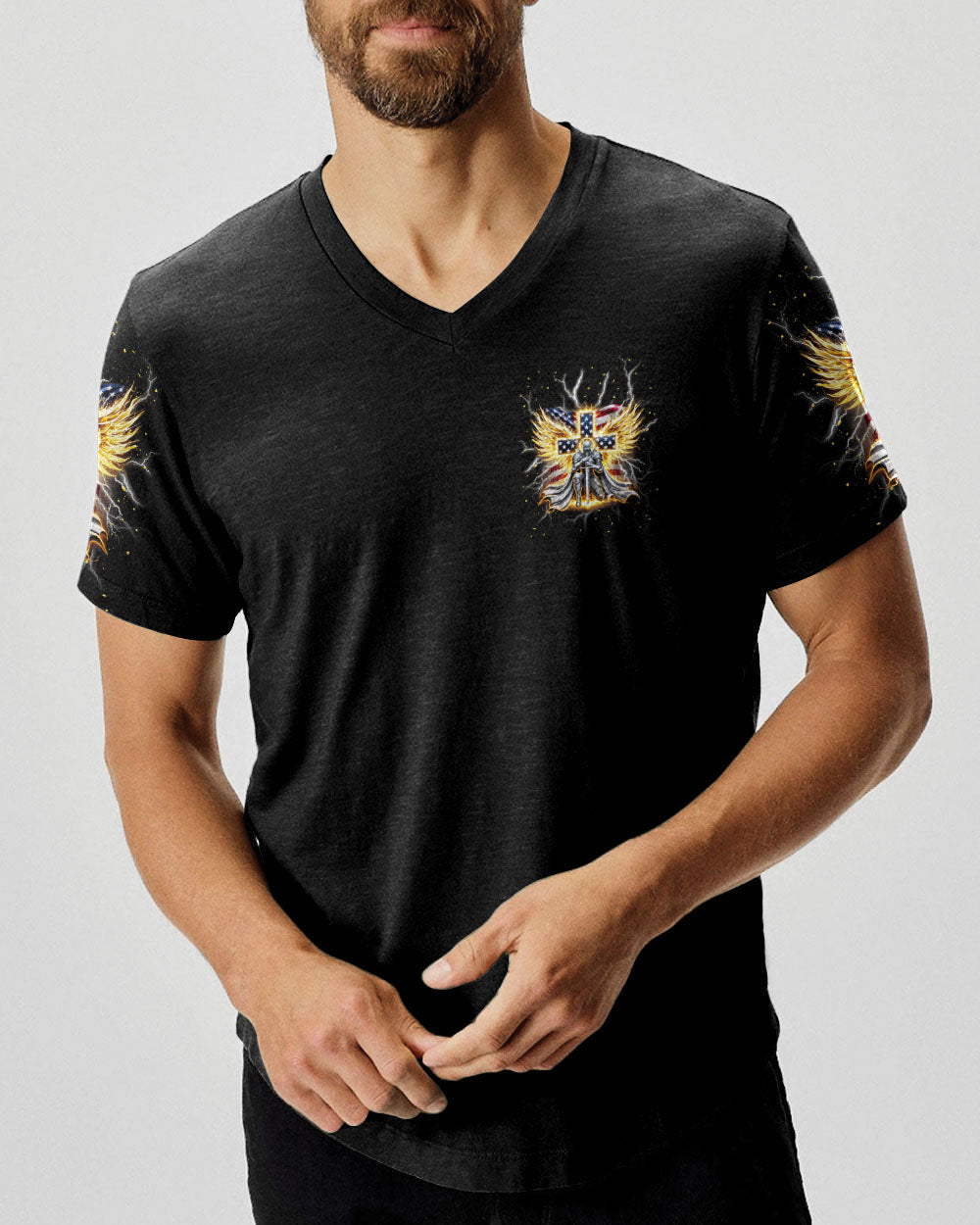 I Am A Warrior In The Army Of God Men's All Over Print Shirt - Trunx332647
