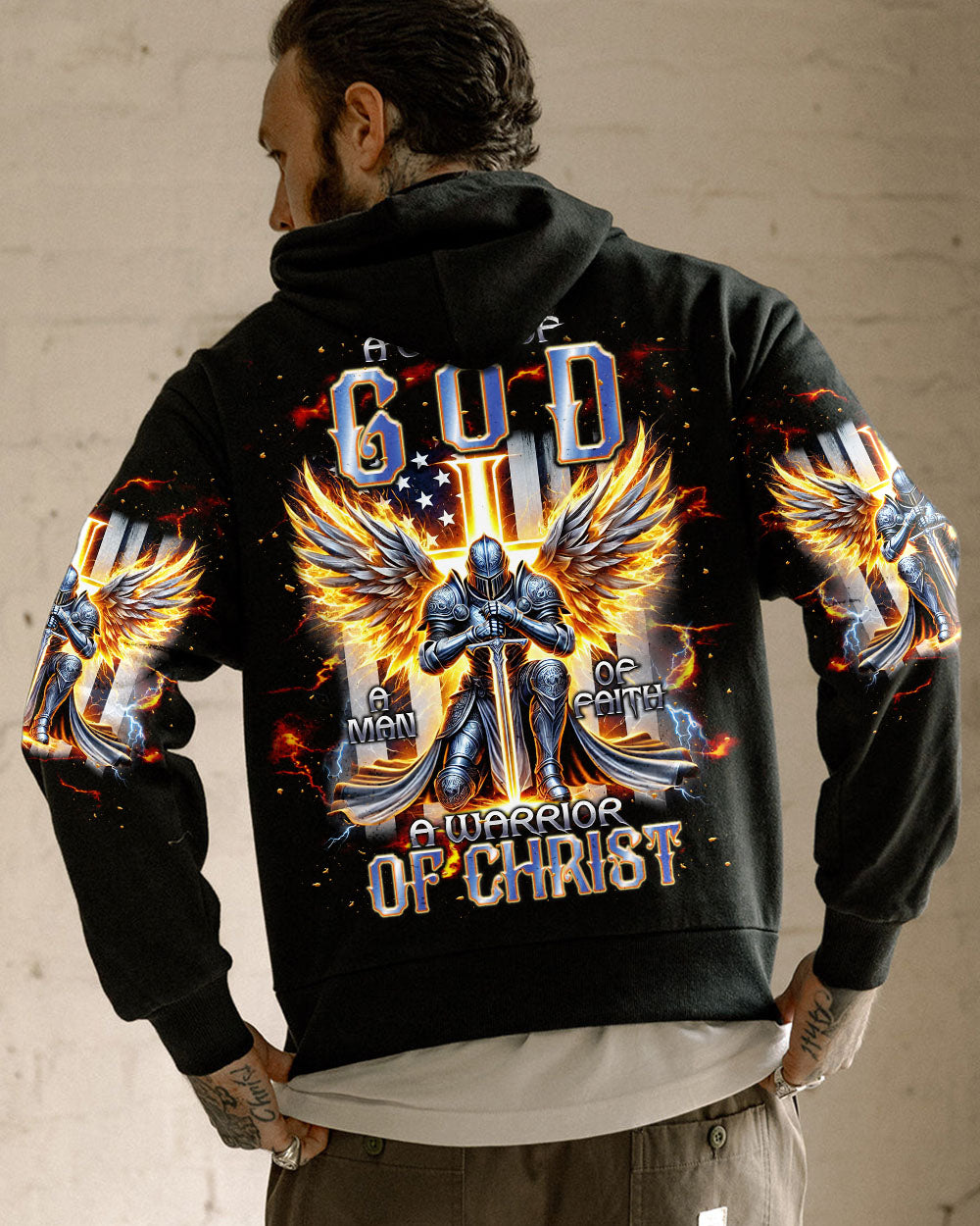 A Warrior Of Christ Men's All Over Print Shirt - Trunx568567