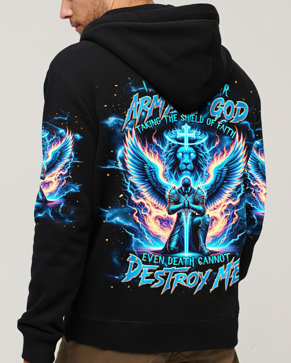I Am A Warrior In The Army Of God Men's All Over Print Shirt - Trunx126163