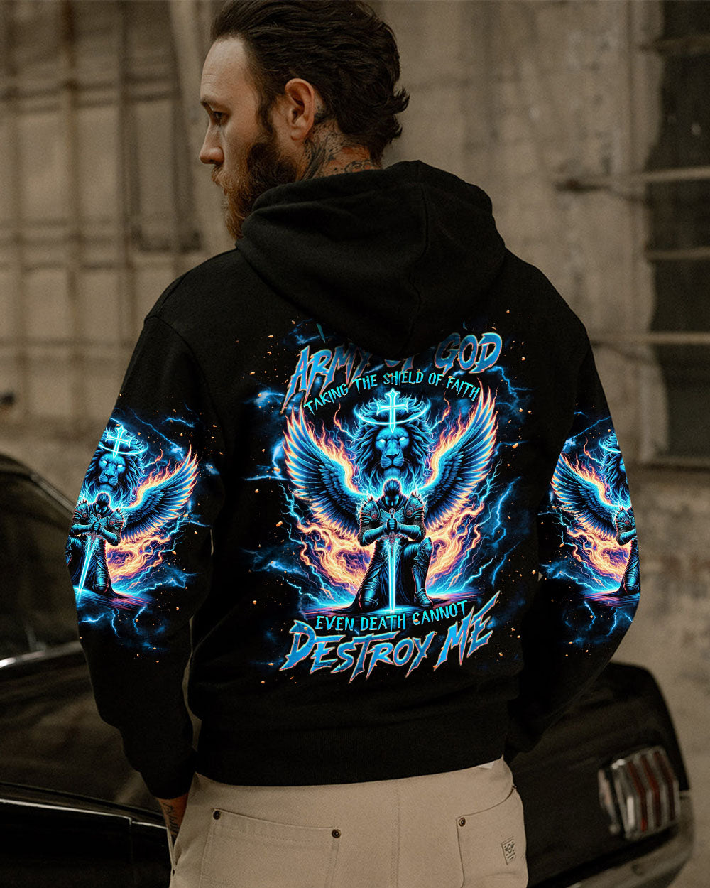I Am A Warrior In The Army Of God Men's All Over Print Shirt - Trunx126163