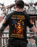 Always Remember Our Heroes Veteran Men's All Over Print Shirt - Trunx863188