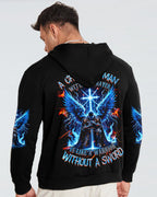 A Christian Man Without Prayer Warrior Men's All Over Print Shirt - Trunx156184