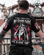 I Don't Know How My Story Ends Warrior Men's All Over Print Shirt - Trunx018377