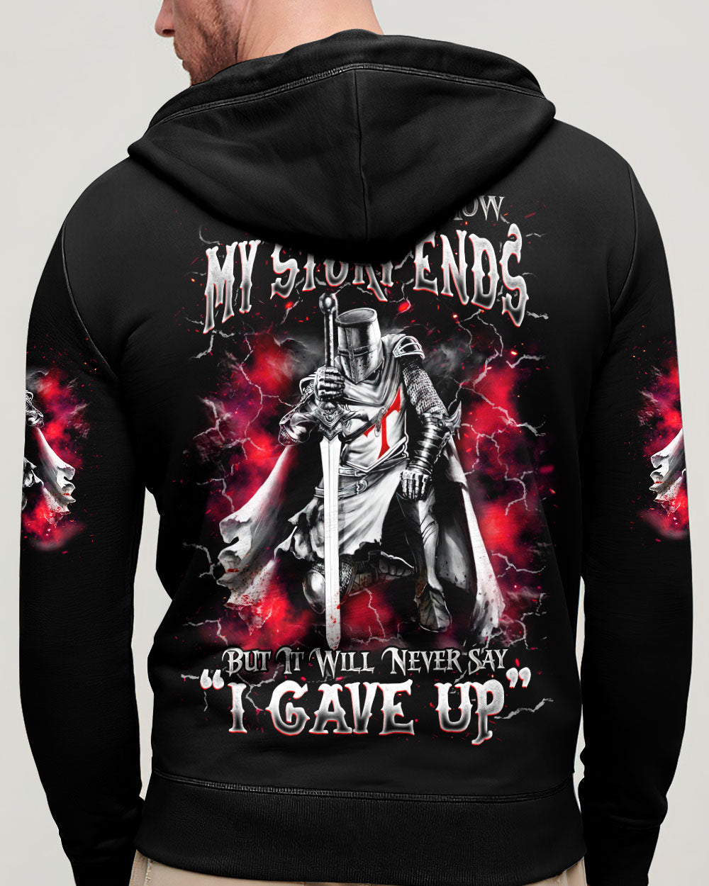 I Don't Know How My Story Ends Warrior Men's All Over Print Shirt - Trunx018377
