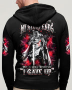 I Don't Know How My Story Ends Warrior Men's All Over Print Shirt - Trunx018377