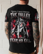 I Will Fear No Evil Warrior Men's All Over Print Shirt - Trunx559313