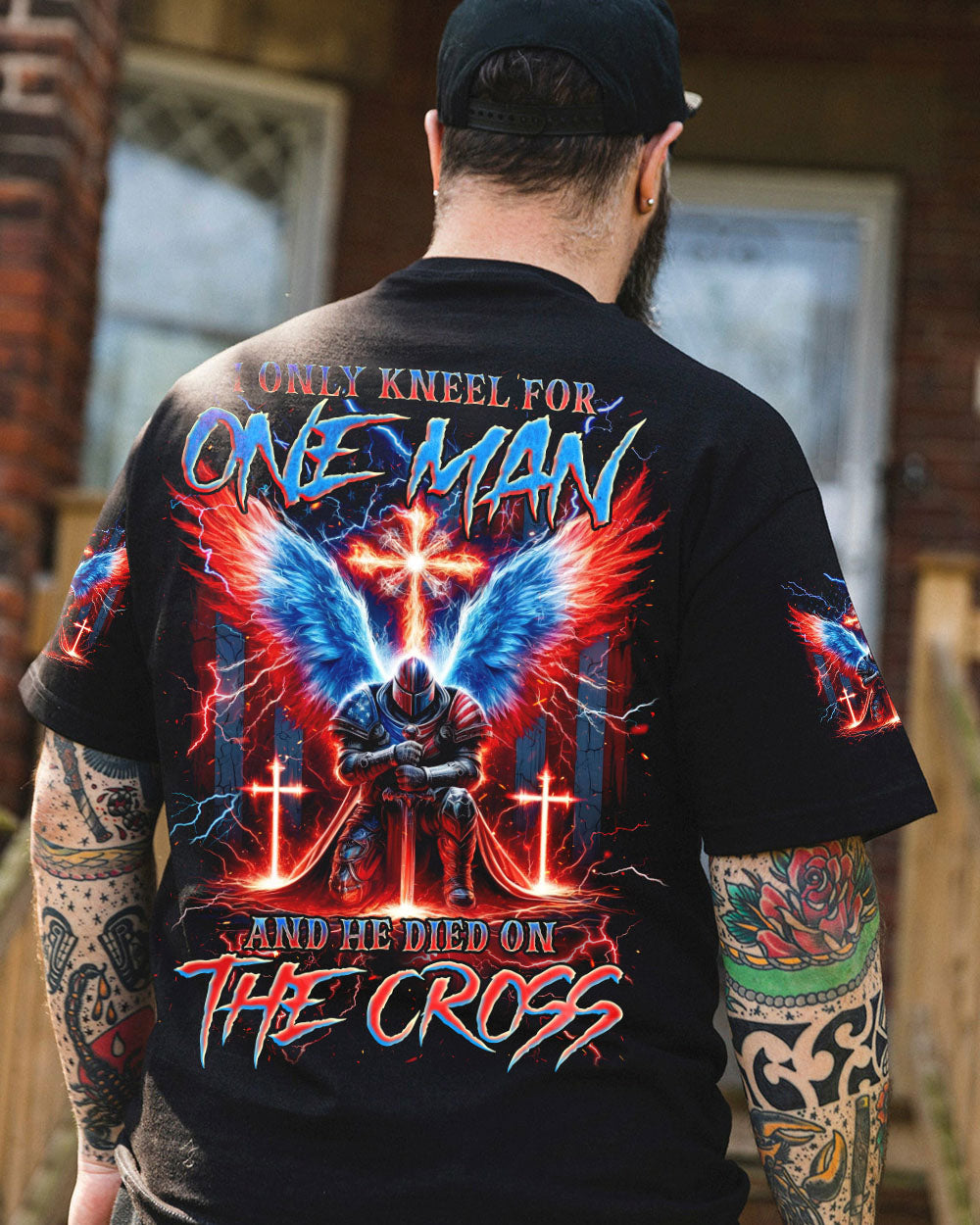 I Only Kneel For One Man Men's All Over Print Shirt - Trunx789717